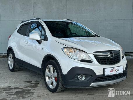 Opel, Mokka, 1800, 140, бензин, внедорожник, механика, передний привод, среднее состояние, левый, белый, 875 000 ₽