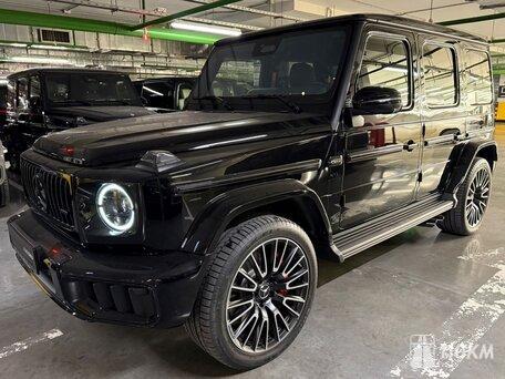 Mercedes, G-класс AMG, 4000, 585, бензин, внедорожник, автомат, полный привод, отличное состояние, левый, черный, 30 660 000 ₽