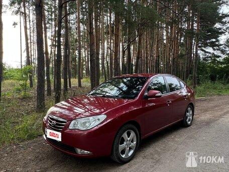 Hyundai, Elantra, 1600, 132, бензин, седан, механика, передний привод, среднее состояние, левый, красный, 600 000 ₽