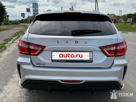 ВАЗ (Lada), Vesta, 1600, 122, бензин, универсал, механика, передний привод, среднее состояние, левый, серый, 885 000 ₽