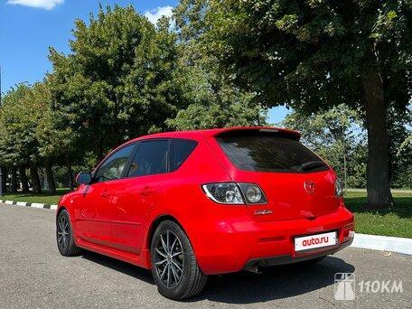 Mazda, 3, 1600, 150, бензин, хэтчбек, механика, передний привод, среднее состояние, левый, красный, 675 000 ₽