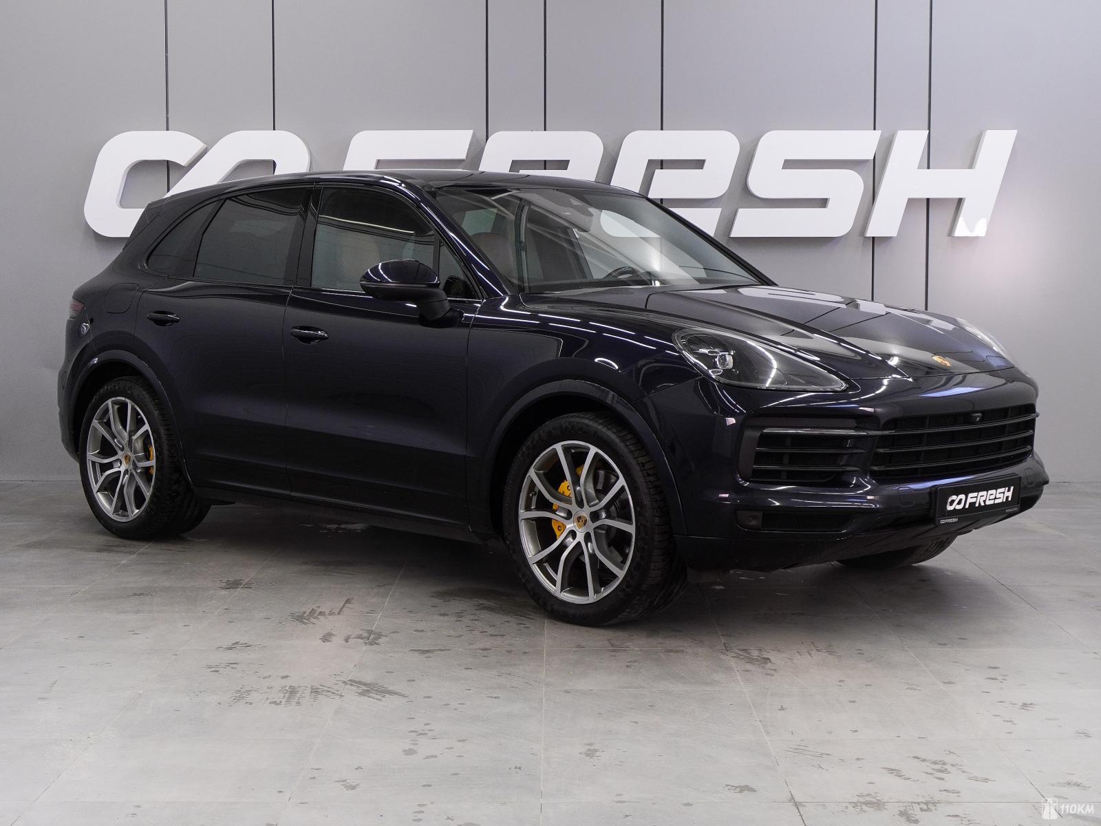 Porsche, Cayenne, III, 2995, 340, бензин, внедорожник, автомат, полный привод, среднее состояние, левый, синий, 4 939 000 ₽