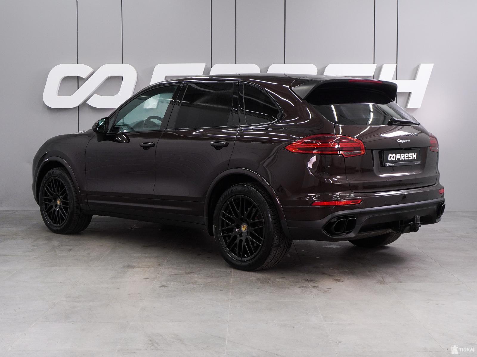 Porsche, Cayenne, II Рестайлинг (958), 3598, 300, бензин, внедорожник, автомат, полный привод, среднее состояние, левый, коричневый, 2 799 000 ₽