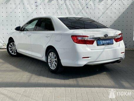Toyota, Camry, 2500, 249, бензин, седан, автомат, передний привод, среднее состояние, левый, белый, 1 840 000 ₽