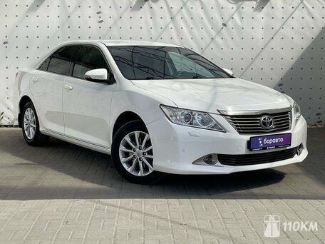 Toyota, Camry, 2500, 249, бензин, седан, автомат, передний привод, среднее состояние, левый, белый, 1 840 000 ₽