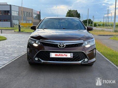 Toyota, Camry, 2500, 181, бензин, седан, автомат, передний привод, среднее состояние, левый, коричневый, 2 200 000 ₽