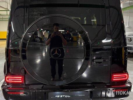 Mercedes, G-класс AMG, 4000, 585, бензин, внедорожник, автомат, полный привод, отличное состояние, левый, черный, 30 660 000 ₽