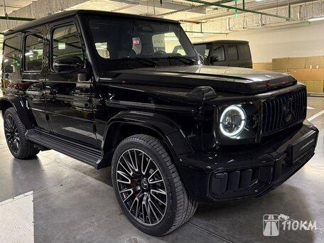Mercedes, G-класс AMG, 4000, 585, бензин, внедорожник, автомат, полный привод, отличное состояние, левый, черный, 30 660 000 ₽