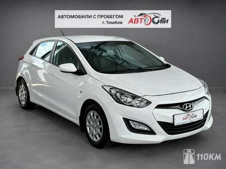 Hyundai, i30, 1600, 130, бензин, хэтчбек, автомат, передний привод, среднее состояние, левый, белый, 1 200 000 ₽
