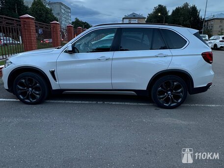 BMW, X5, 3000, 249, дизель, внедорожник, автомат, полный привод, среднее состояние, левый, белый, 2 850 000 ₽