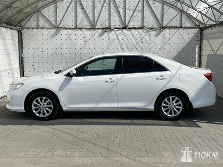 Toyota, Camry, 2500, 249, бензин, седан, автомат, передний привод, среднее состояние, левый, белый, 1 840 000 ₽