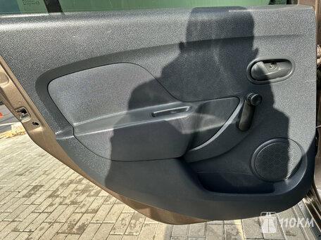 Renault, Logan, 1600, 113, бензин, седан, механика, передний привод, среднее состояние, левый, коричневый, 1 099 000 ₽